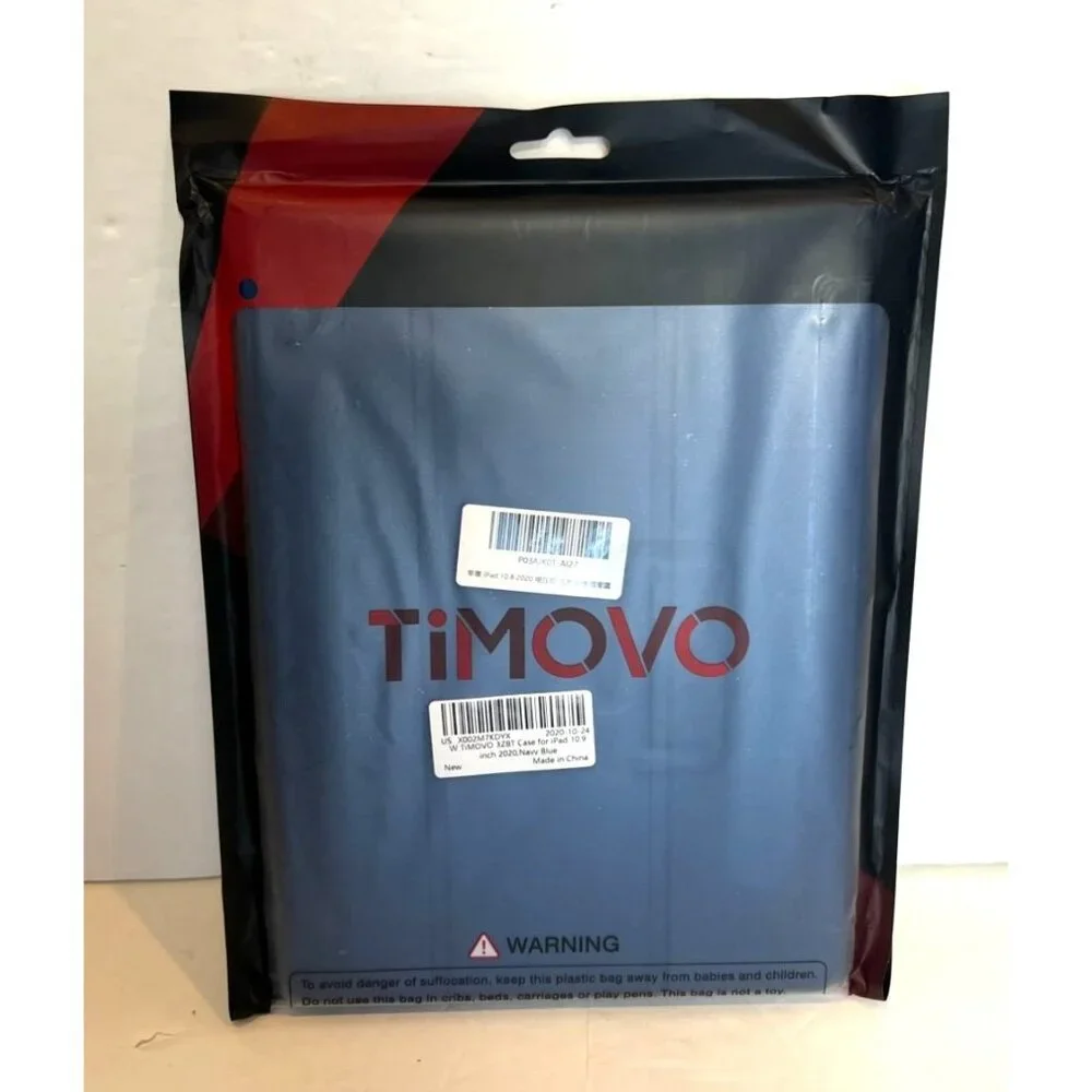TiMOVO Case For iPad 10.9 Inch 2020 Slim Protective Cover Navy Blue